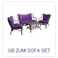 GB ZUMI SOFA SET